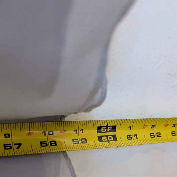 Azazie Dusty Blue Bridesmaid Dress Size A0 A-Line Pleated Chiffon Formal Gown - Picture 13 of 13